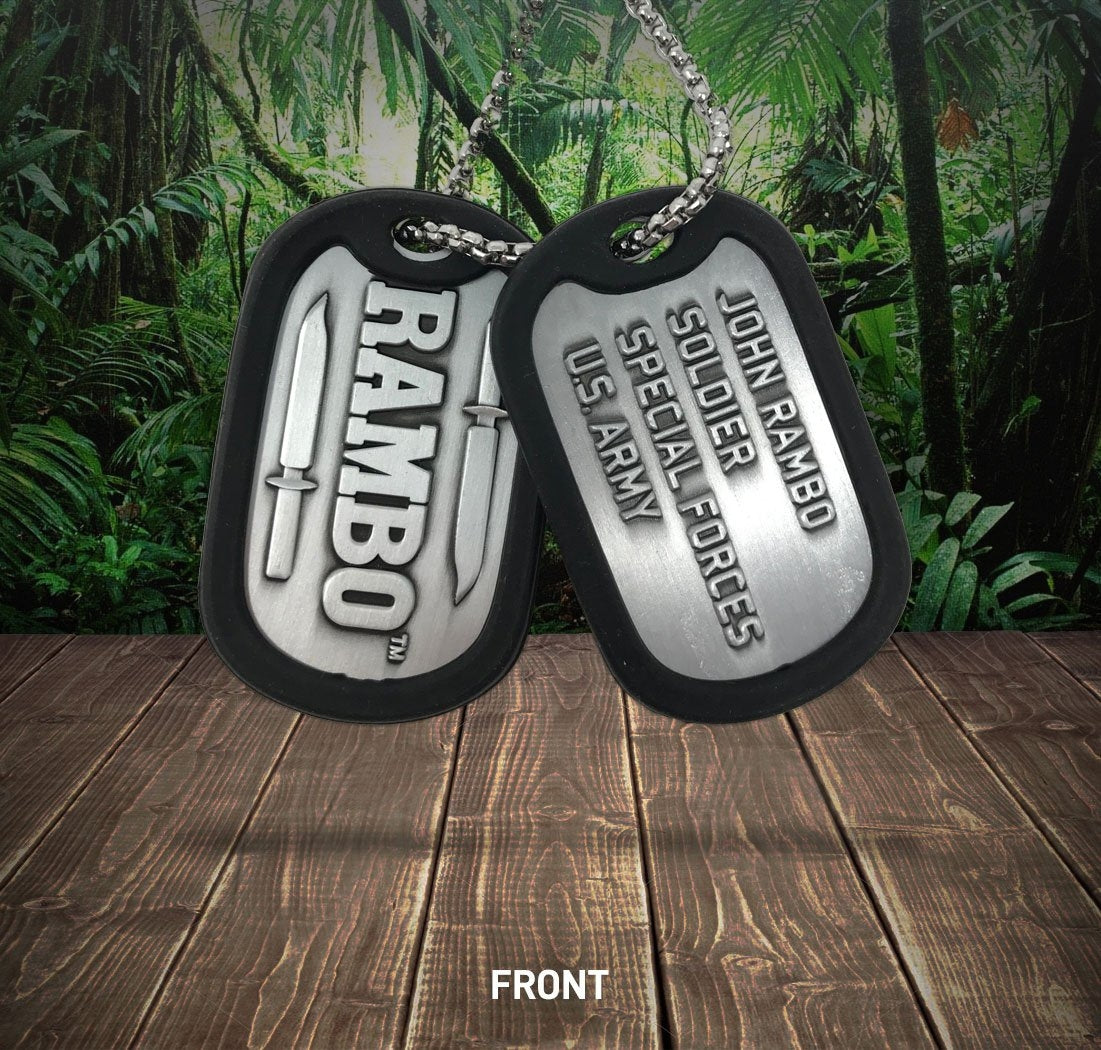 Rambo Dog Tags