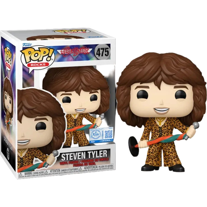 STEVEN TYLER (LEOPARD PRINT) | Aerosmith | Funko Pop Rocks #475