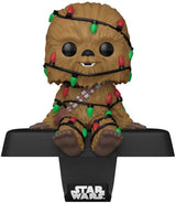 Funko Pop Edge-Sitter | Star Wars Stocking Hanger | Christmas Chewbacca