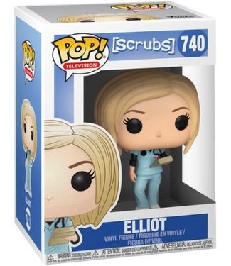 Damaged Box Funko Pop Television - Scrubs - Elliot #740 (6902928572516)