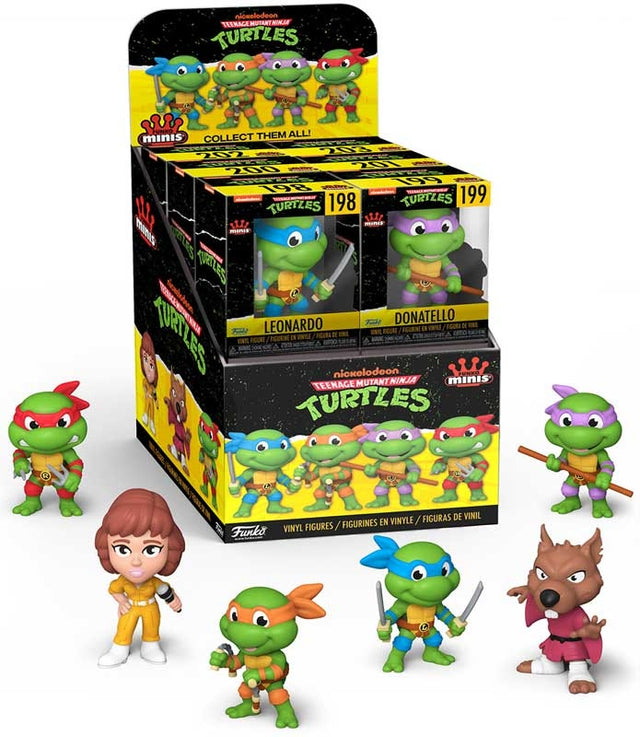 Funko Minis | TMNT Teenage Mutant Ninja Turtles | 7.5 cm Special Edition