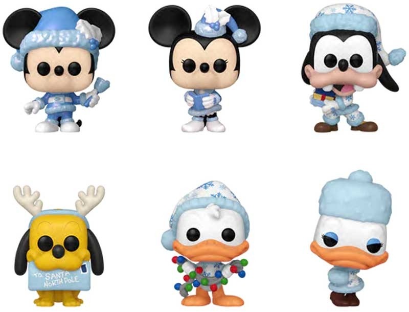DISNEY MICKEY & FRIENDS SNOWBALL | Funko Pocket Pop! | Vinyl Figure Toy Blind Ball