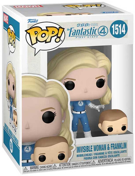 INVISIBLE WOMAN & FRANKLIN | The Fantastic Four First Steps | Funko Pop Marvel #1514
