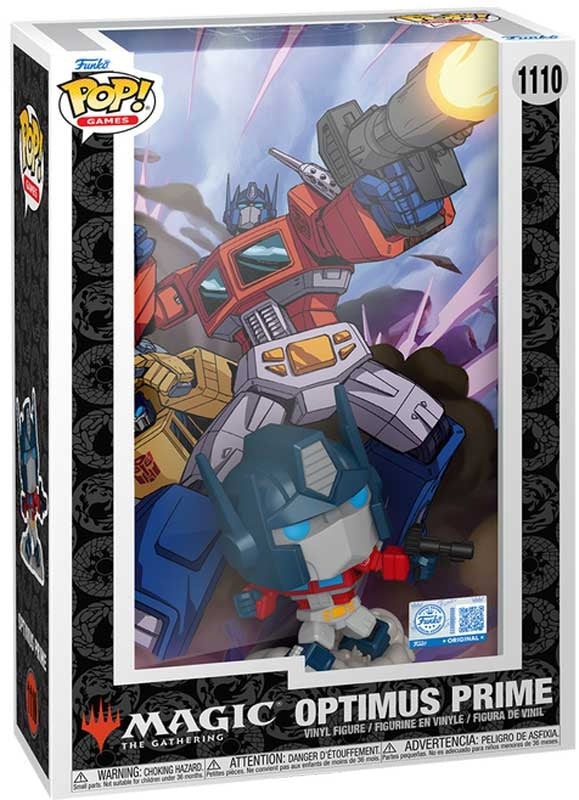 OPTIMUS PRIME | Magic The Gathering | Funko Pop Games Comic Cover #1110