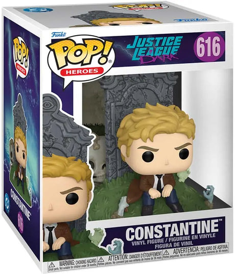 Funko Pop! Deluxe Heroes Justice League Dark CONSTANTINE 6 Inch #616