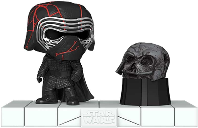 Kylo Ren with Darth Vader's Helmet | Funko Pop Star Wars Deluxe Dark Side #739