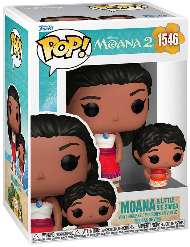 MOANA & SIMEA | Moana 2 | Funko Pop Disney #1546