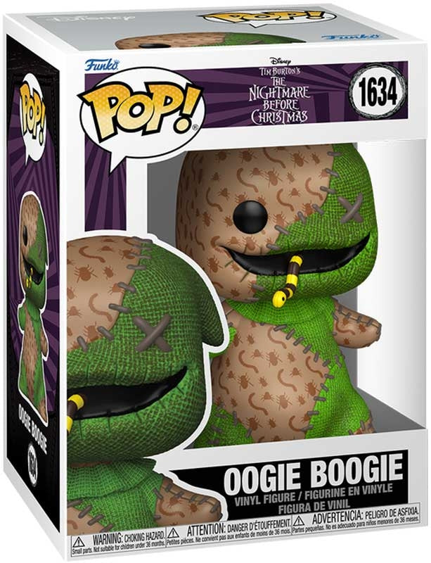 OOGIE BOOGIE (PATCHWORK) | The Nightmare Before Christmas | Funko Pop Disney #1634