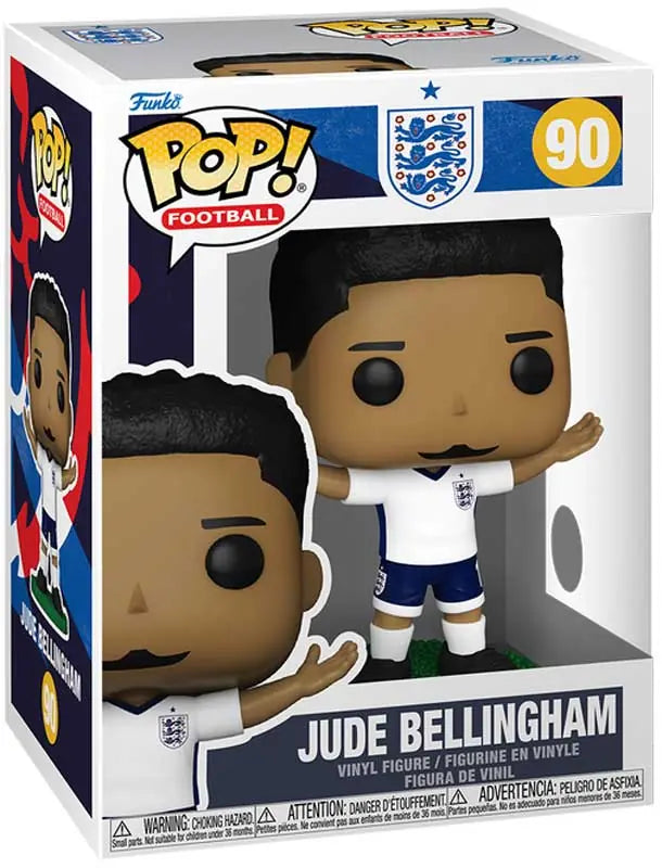 Funko Pop! Football England National Team JUDE BELLINGHAM Vinyl Figure #90