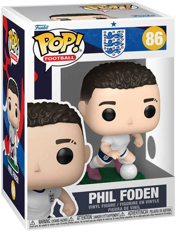 Funko Pop! Football England PHIL FODEN Vinyl Figure #86