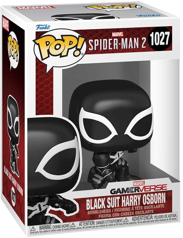 BLACK SUIT HARRY OSBORN | Spider-Man 2 | Funko Pop Games | Marvel Gamerverse  #1027