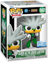 SILVER AS THE GREEN LANTERN | Sonic The Hedgehog | Funko Pop Heroes #592