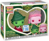 ELPHABA THROPP & GLINDA UPLAND (OMBRE) | Wicked | Funko Pocket Pop! Keychain 2 Pack
