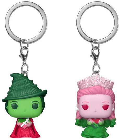 ELPHABA THROPP & GLINDA UPLAND (OMBRE) | Wicked | Funko Pocket Pop! Keychain 2 Pack