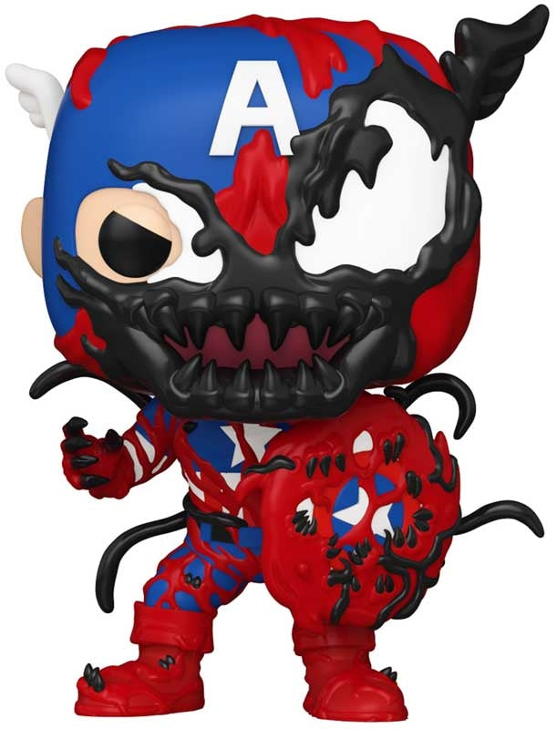 Damaged Box | CARNAGE CAPTAIN AMERICA | Absolute Carnage | Funko Pop Marvel | #1436