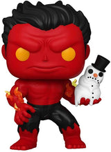 Red Hulk (with Snowman) | Funko Pop Marvel Holiday #1439