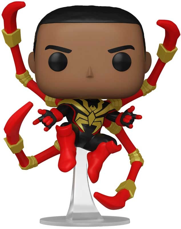 MILES MORALES (UNMASKED) | Iron Spider | Funko Pop Marvel #1448 Chase