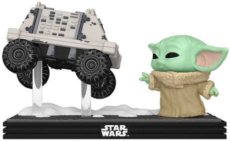 Funko Pop! Moment Star Wars The Mandalorian GROGU WITH POLAR MOUSE DROID Vinyl Figure 6 inch #840