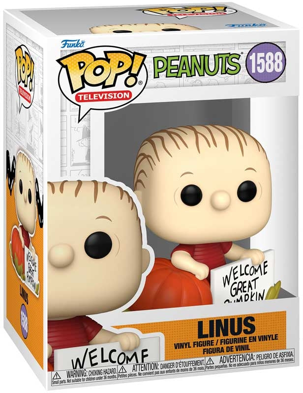 Linus ( with Pumpkin) | Peanuts | Funko Movies | #1588