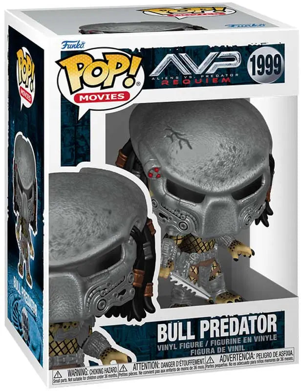 Funko Pop! Movies Aliens vs Predator AVP Requiem BULL PREDATOR #1999