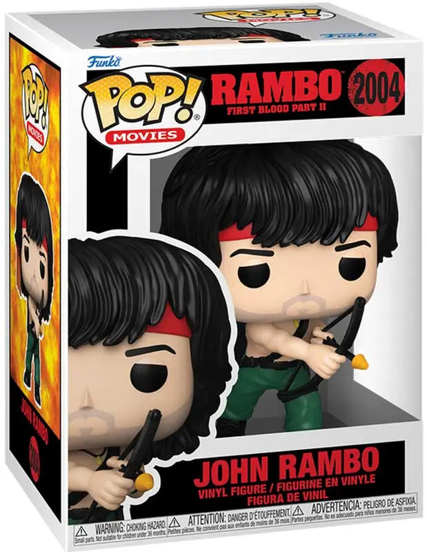 Funko Pop! Movies Rambo: First Blood Part II JOHN RAMBO WITH BOW #2004