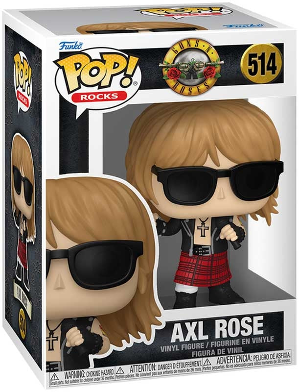 AXL ROSE | Guns N Roses LIVE AND LET DIE | Funko Pop Rocks #514