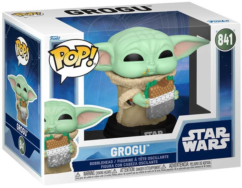 Funko Pop! Star Wars The Mandalorian GROGU WITH FOOD #841
