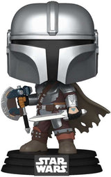 Funko Pop! Star Wars The Mandalorian and Grogu | THE MANDALORIAN DUAL WIELD #844