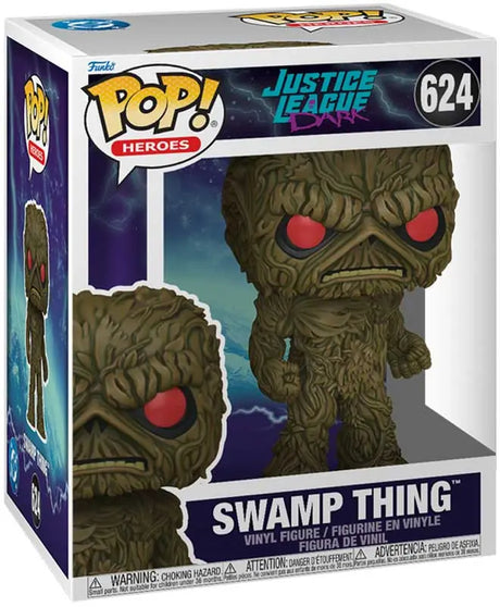 SLIGHT DAMAGED BOX | Funko Pop! Super Heroes Justice League Dark SWAMP THING 6 Inch #624