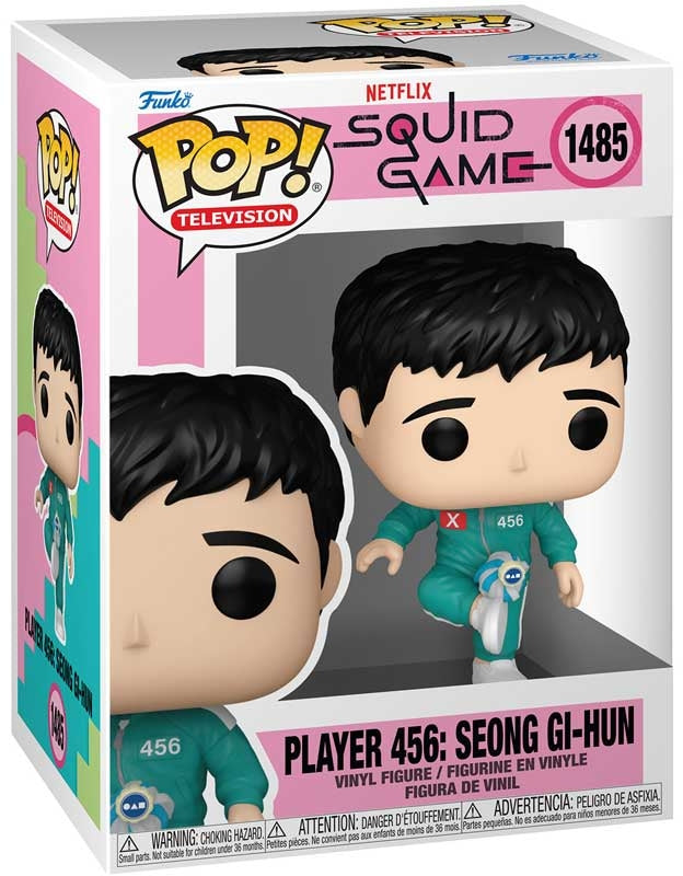 PLAYER 456: SEONG GI-HUN | Netflix Squid Game | Funko Pop Television | #1485