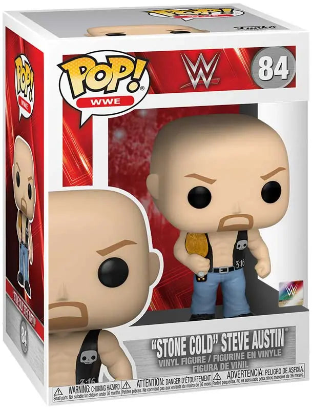 STONE COLD STEVE AUSTIN (WITH BELT) | Funko Pop WWE #84