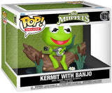 KERMIT (WITH BANJO) |  The Muppets | Funko Pop Deluxe #1673