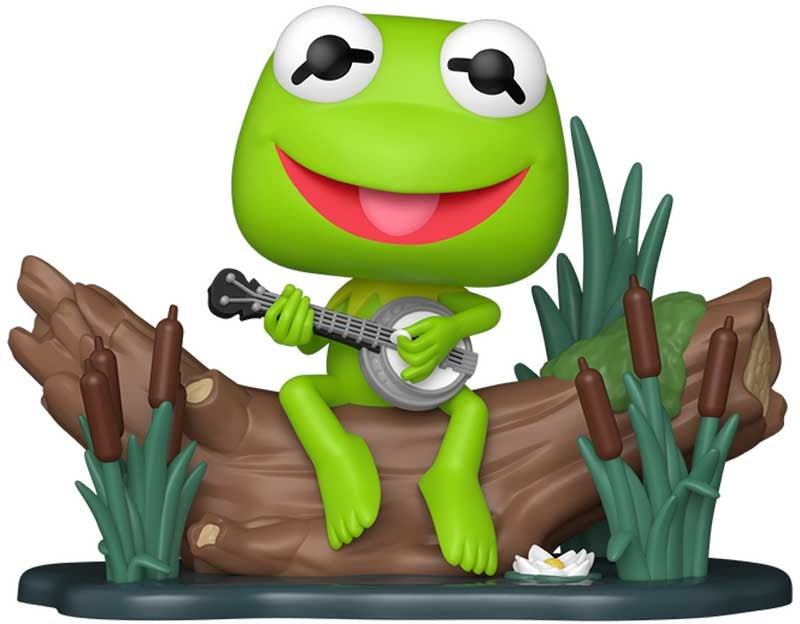 KERMIT (WITH BANJO) |  The Muppets | Funko Pop Deluxe #1673