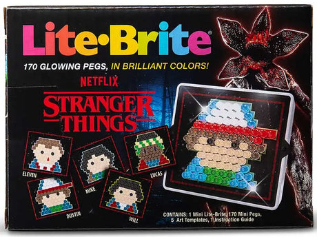 STRANGER THINGS  | Basic Fun | Lite-Brite Mini | Light Up Drawing Board