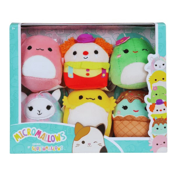 Micromallows | Squishmallows | 6 Pack | Archie | Rodry | Maritza | Maya | Bimbi | Lucy-May