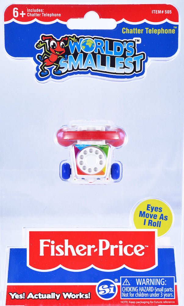 World's Smallest | Fisher-Price | Chatter Phone