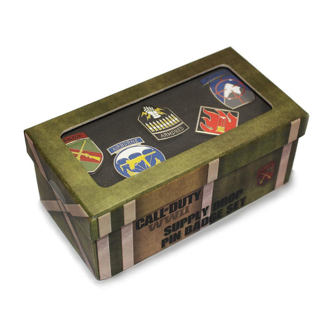 Official Call Of Duty WW2 Pin Badge Set (4613302288468)