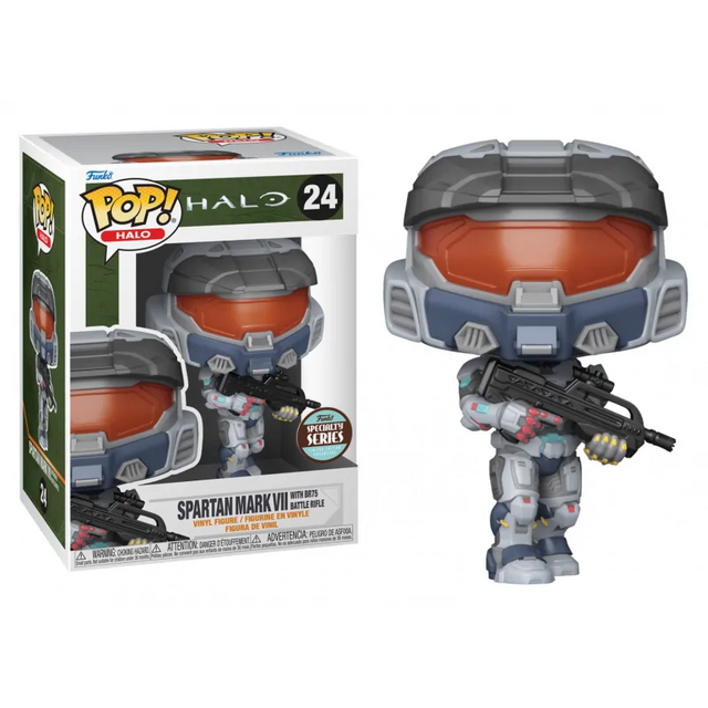 Funko Pop Halo | Spartan Mark VII with BR75 Battle Rifle #24 | Speciality Series