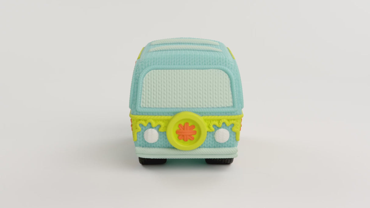 Scooby Doo | Mystery Machine | Handmade by Robots | Vinyl Figure | Glow in the Dark | Knit Series #054