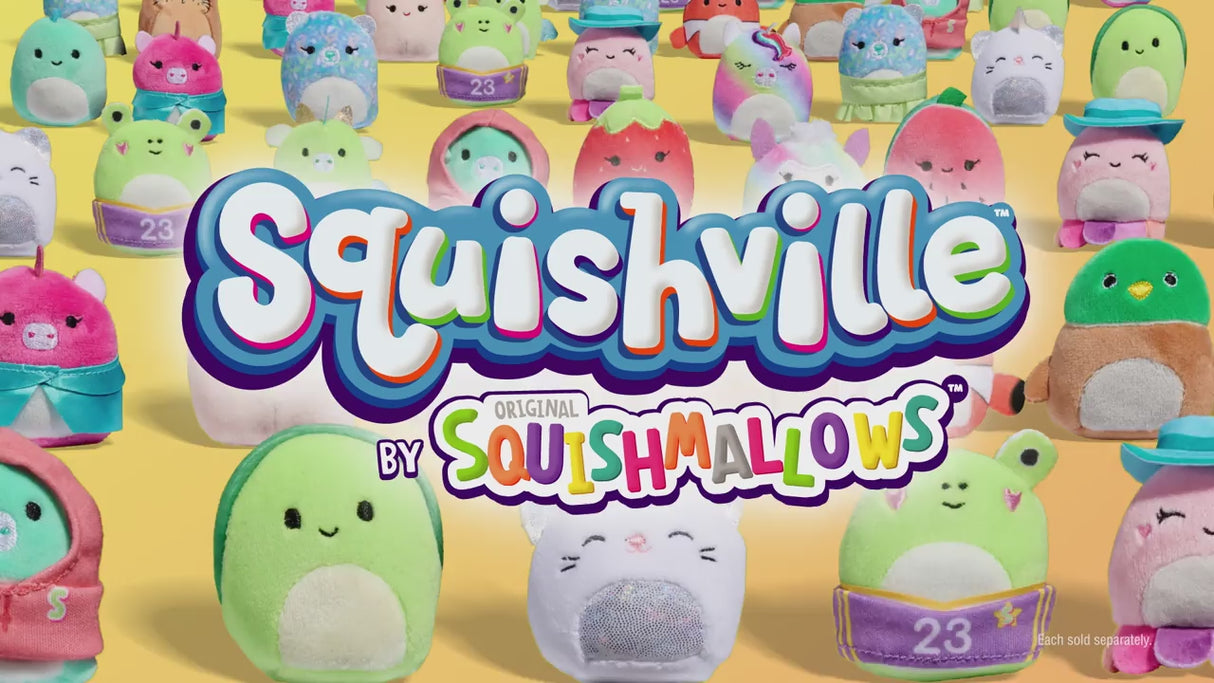 Squishville By Squishmallows | 5cm Blind Single Plush | 1 Mystery Plush in Capsule