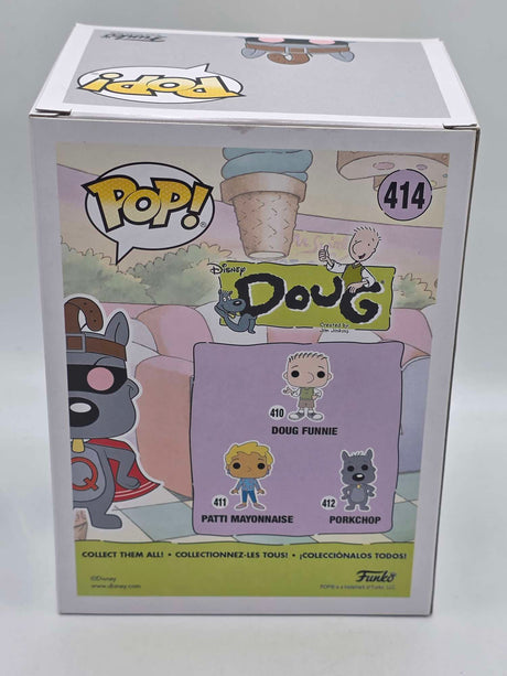 Slight Damaged Box | QUAILDOG | Doug | Funko Pop Disney #414