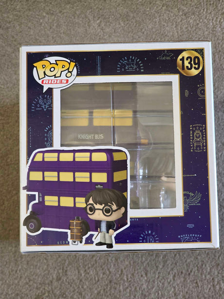Damaged Box | HARRY POTTER WITH KNIGHT BUS | Funko Pop Rides Super Deluxe #139