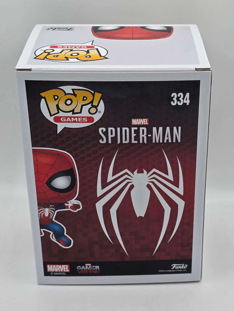 Damaged Box | SPIDER-MAN | Funko Pop Games | Marvel Gamerverse | #334
