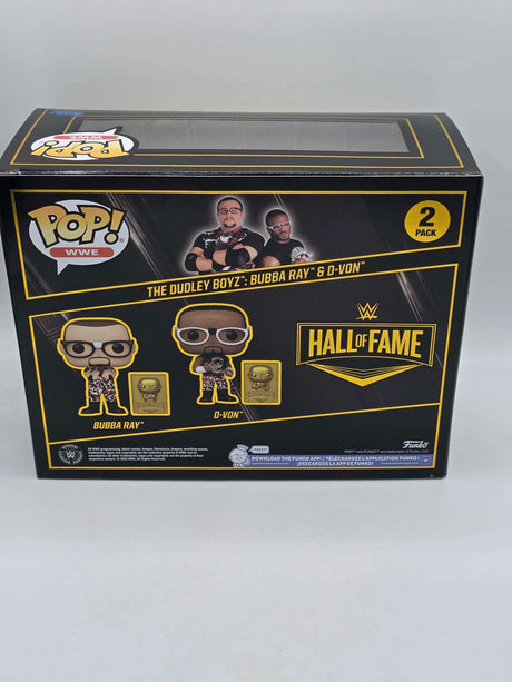 THE DUDLEY BOYZ BUBBA RAY & D-VON (HALL OF FAME) | Funko Pop WWE | 2 Pack