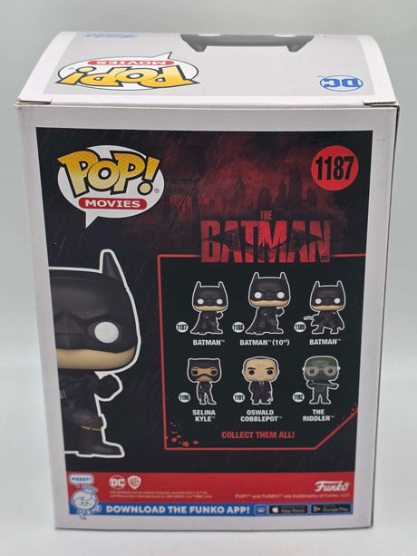 Slight Damaged Box | Funko Pop Movies | The Batman | Batman #1187