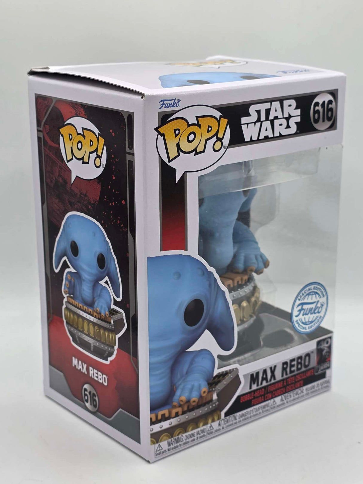 Damaged Box | MAX REBO | Funko Pop Star Wars Episode VI Return of The Jedi #616