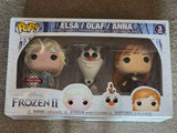 Slight Damaged Box | ELSA / OLAF / ANNA | Disney's Frozen 2 | Funko Pop  | 3 Pack