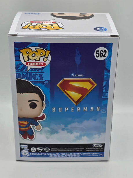 Slight Damaged Box | SUPERMAN (2025) | Funko Pop Heroes #562