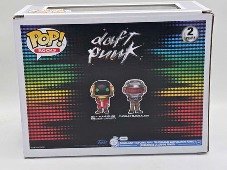 Funko Pop! Rocks Daft Punk Discovery Era GUY-MANUEL DE HOMEM-CHRISTO & THOMAS BANGALTER Vinyl Figure 2-Pack