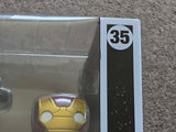 Slight Damaged Box | AVENGERS TOWER & IRON MAN | Marvel Age of Ultron | Funko Town | 6 Inch #35 Glow